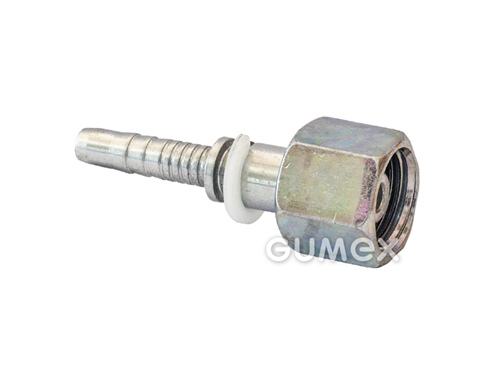 DKOS, DN6, Überwurfmutter M16x1,5, schwere Serie, Dichtung am Konus 24°, Stahl, 